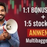 1 1 Bonus And 1 5 Stock Split In Multibagger Stock