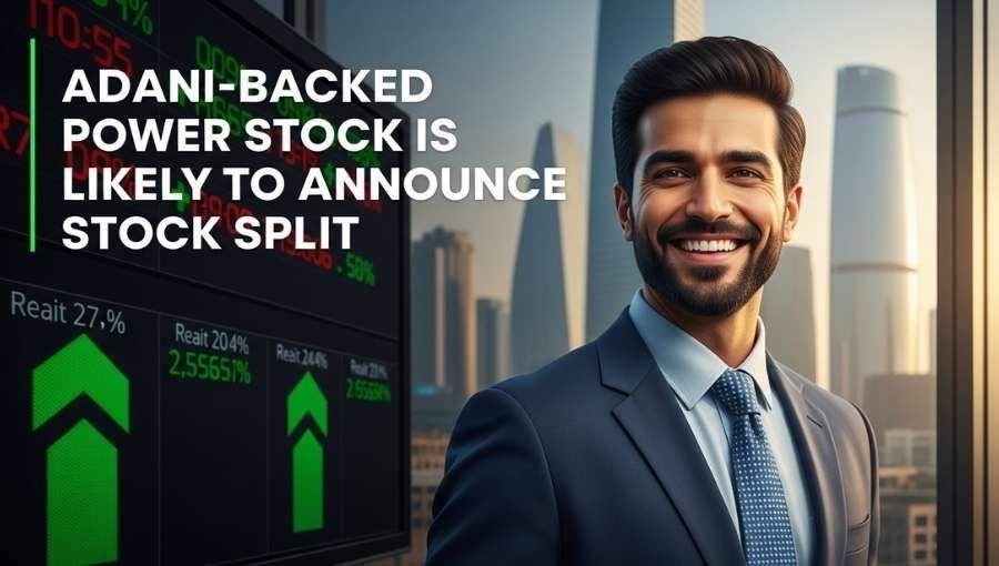 Adani Backed Power Stock Will Stock Split